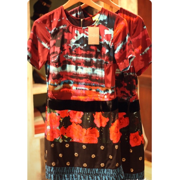 Tracy Reese for Anthropologie Night Flower silk dress - Picture 7 of 7